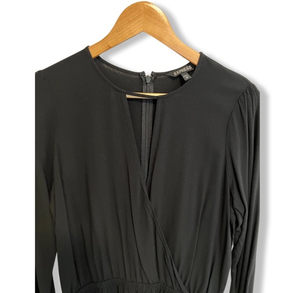 Express long sleeve black romper Size M - Picture 4 of 8